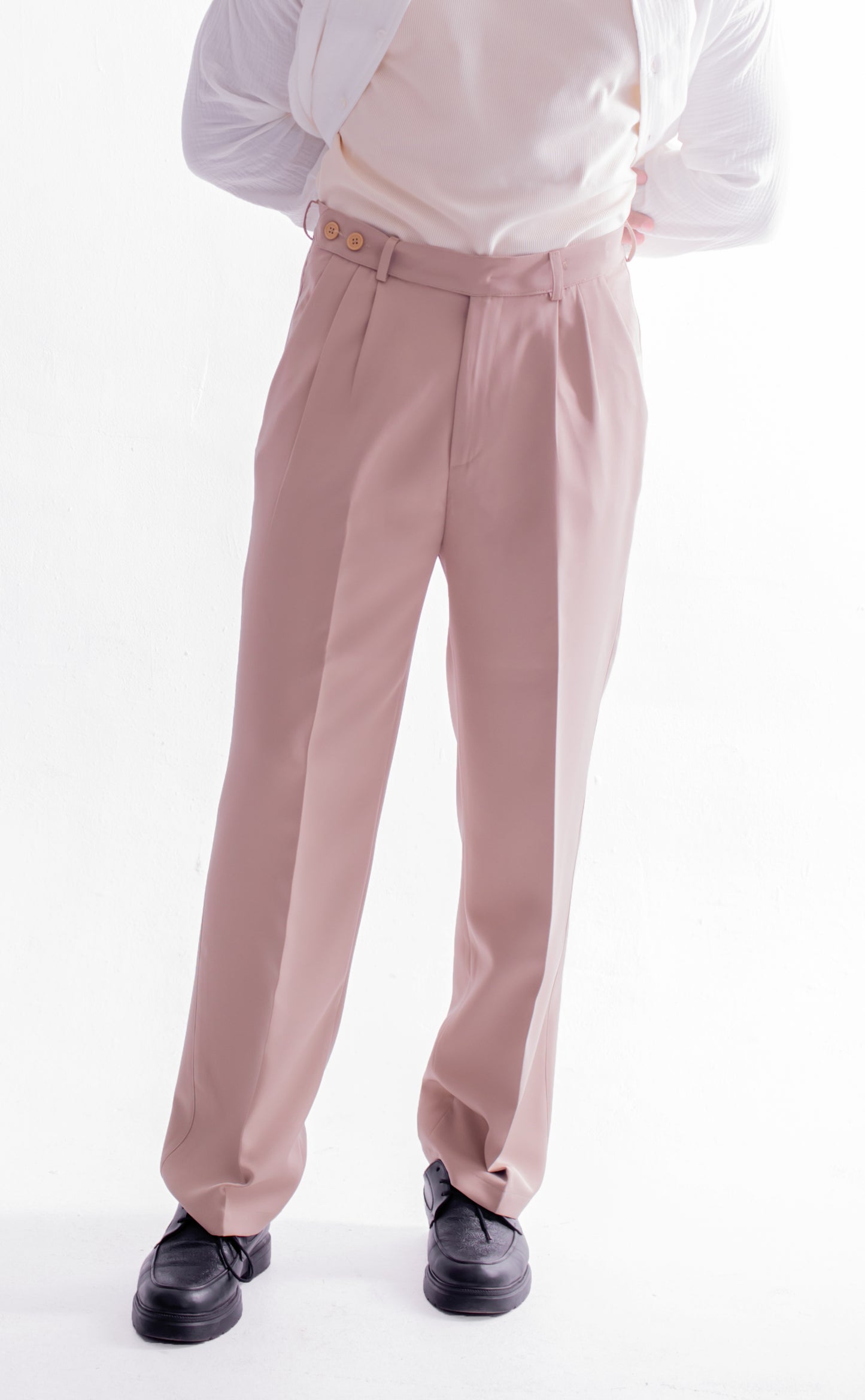 LOOSE FIT TAILORED TROUSERS