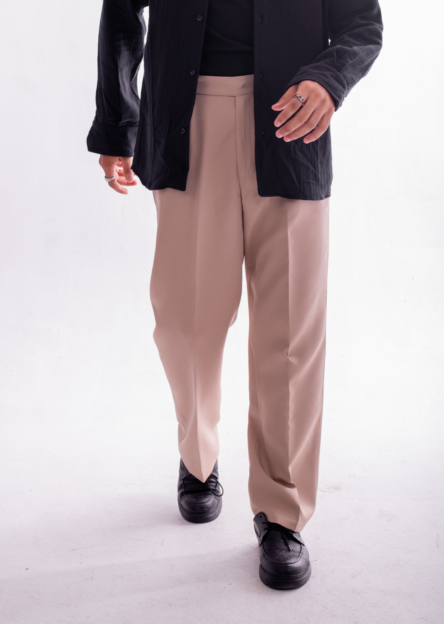 LOOSE FIT TAILORED TROUSERS